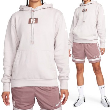 Nike AS U NK Sabrina Hoodie 女款 紫色 刷毛 運動 休閒 帽T 長袖 FJ4450-019