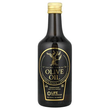 Life Extension, 高級初榨橄欖油，16.9 液量盎司（500 毫升）