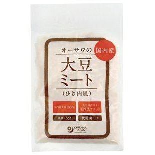 オーサワの国内産大豆ミート(ひき肉風) 100g