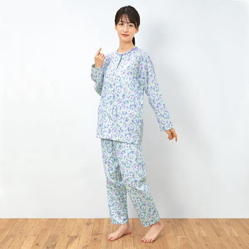 ペペナイト 半袖 パジャマ レディース 上下セット 綿100 2重ガーゼ 日本製 ルームウェア 通販 Lineポイント最大0 5 Get Lineショッピング