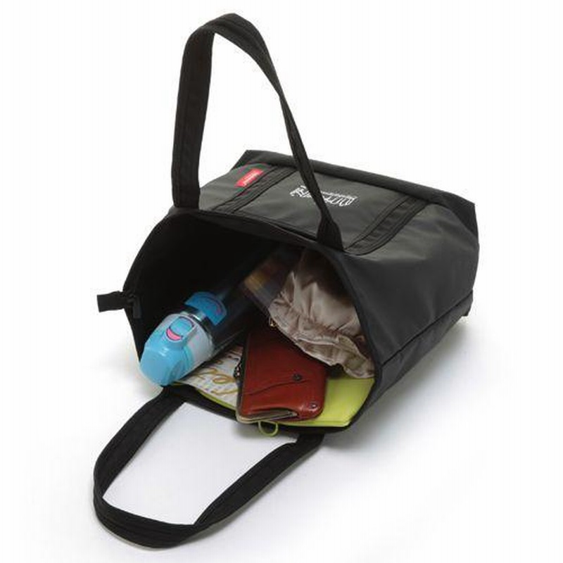 最大P+16% Manhattan Portage トートバッグ MP Logo Printed