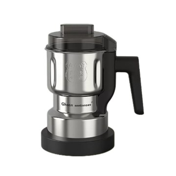 研磨器/磨粉機 【銳達】側握手柄款不鏽鋼粉碎機 8 葉精鋼刀片快速打粉 咖啡中藥五穀研磨機 yq