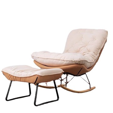 定制懶人沙發躺椅陽臺家用休閑搖椅客廳臥室北歐輕奢網紅單人跨境【0113103DD】