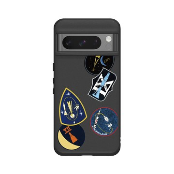 Pixel 8 Pro SolidSuit 黑 - NASA - 太空人任務徽章