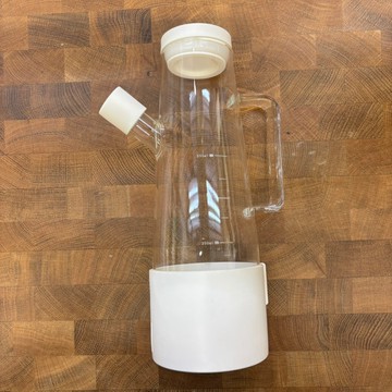 高硼硅油壺【大正餐具批發】刻度油瓶 油罐 油壺 調味瓶 刻度調味瓶 醬油瓶 調料油瓶 油瓶 把手壺 刻度瓶《出清專區》