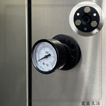 台灣出貨 創意工業風黑色水龍頭冰箱貼綠色閥門磁吸式裝飾掛鉤門工藝品