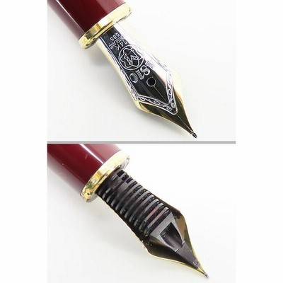 Mont Blanc クラシック　ボルドー　14k 585 美品 モンブラン MONT BLANC マイスターシュテュック クラシック