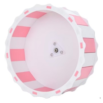 毛小孩星球 YEE 倉鼠籠 超大別墅 寵物籠子 單雙層 天竺鼠 黃金鼠籠 楓葉鼠籠子輪子 19cm 粉紅色  粉白色  1個