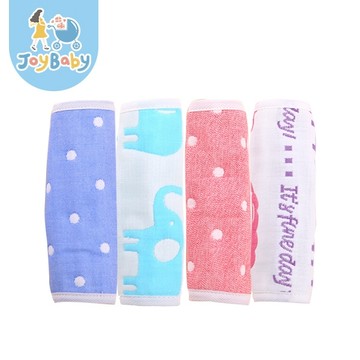 JOYBABY 背帶紗布口水巾 八層棉紗 雙面餵奶巾 一條入