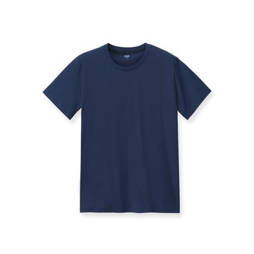 素面圓領T恤(丈青)-男