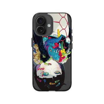 iPhone 16 Clear (相機按鈕) 酷墨灰 - MITSUME - Ghost charm