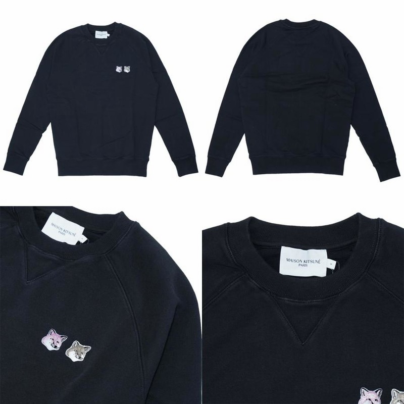 MAISON KITSUNE メゾンキツネ JM00330KM0001 モノクローム ダブル  