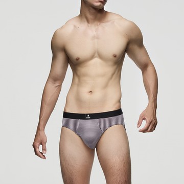 DADADO-黑標系列 M-3L貼身中腰三角男內褲(品格灰) 細緻高針數布料-GK3259FT