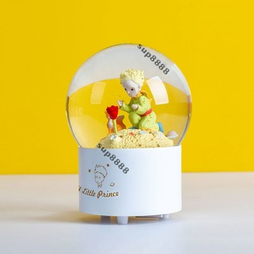 桃園出貨小王子週邊水晶球八音盒音樂盒生日禮物送女生閨蜜小王子係列禮物