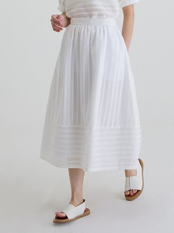 PINKOI ONLY 花園拼接圓裙-光漾