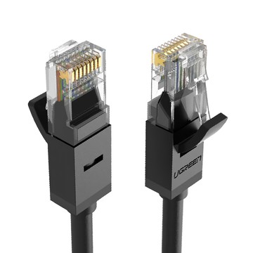 綠聯 CAT6網路線 Pure Copper版 50cm 黑色 1條  1個