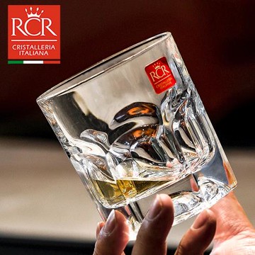 意大利進口RCR水晶玻璃杯子洋酒杯果汁杯啤酒威士忌杯水杯