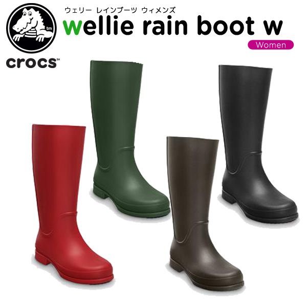 クロックス Crocs ウェリー レインブーツ ウィメンズ Wellie Rain Boot W C C 通販 Lineポイント最大0 5 Get Lineショッピング