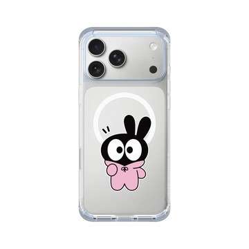 iPhone 17 Pro Max ClearX (MagSafe 兼容) 冰透藍 - Contemporary Tokyo - Michi 粉紅