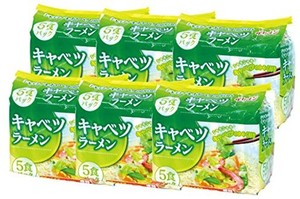 イトメン キャベツラーメン 90G 5食パック×6個