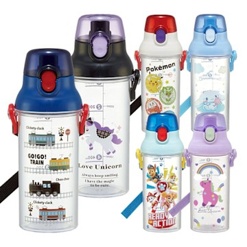 Skater 透明定量飲水壺 (480ml)