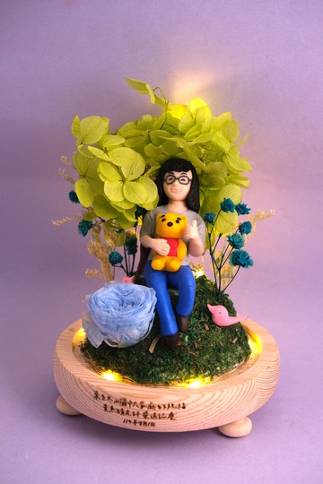 榮休記念小禮品,可客製名字.提供相片客製人物造型(各行各業造型)