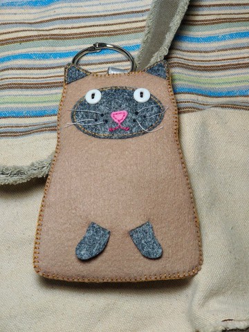 我的貓咪卡套/證件套-卡奇色