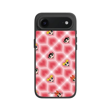 iPhone Air SolidX 黑 - The Powerpuff Girls 飛天小女警 - 愛心圖案