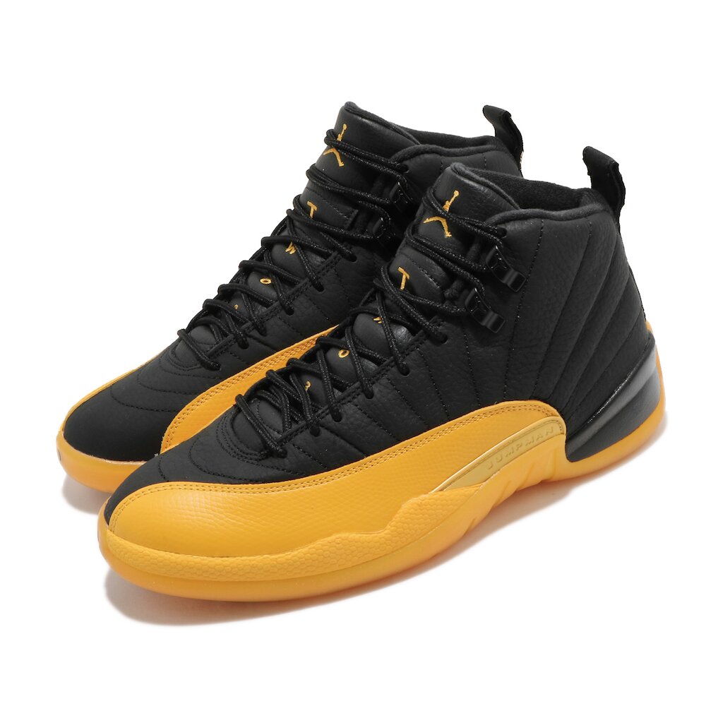 NIKE 籃球鞋Air Jordan 12 Retro 男鞋經典款AJ12 復刻明星款穿搭黑黃[130690-070]推薦| udn買東西|  LINE購物