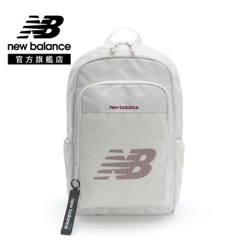 [New Balance]多層收納後背包/筆電包(附吊飾)_中性_米白色_AC0931ZCIC