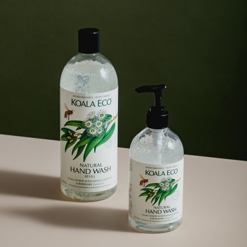 【護潤洗手露】實惠組 |檸檬尤加利&迷迭香-澳洲科菈KOALA EC