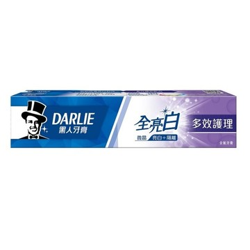 好來(黑人) 全亮白多效護理牙膏 140g