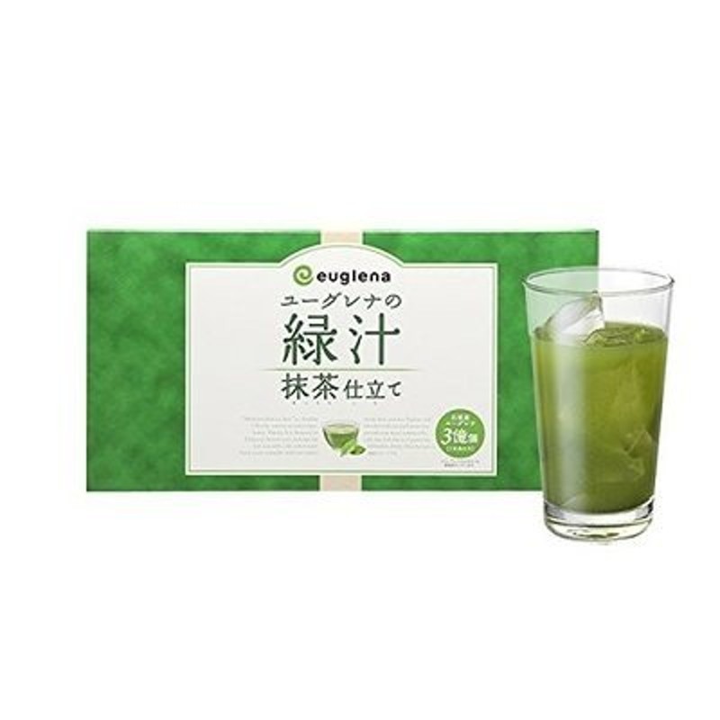 ユーグレナの緑汁 抹茶仕立て （1包3g×31包入）送料無料☆飲む ...