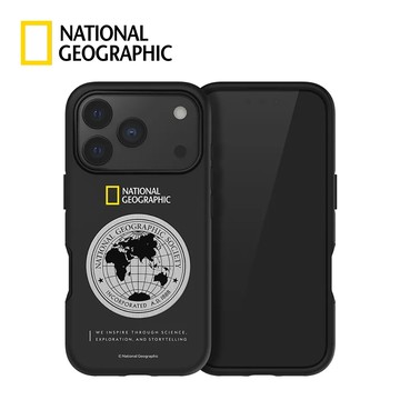 【National Geographic 國家地理】Metal Deco 地球徽章保護殼 iPhone 17 系列