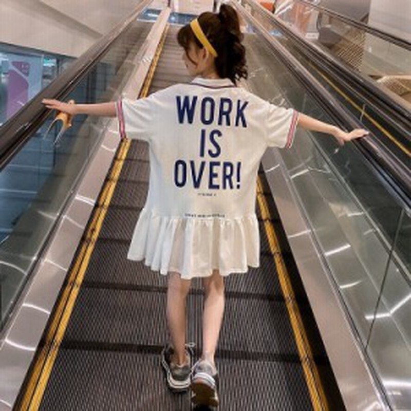 韓国子供服 子供ワンピース 半袖ワンピース 春夏 可愛い きれいめ 女の子 通学 スポーツ キッズカジュアル 小学生 中学生 オシャレ 通販 Lineポイント最大4 0 Get Lineショッピング