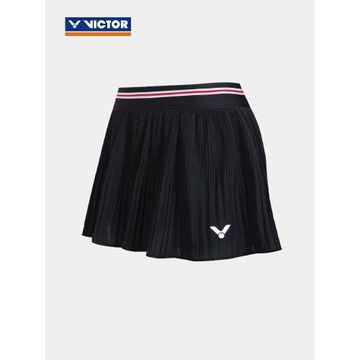VICTOR/威克多 羽毛球服簽約球員大賽服梭織運動短裙 K-61300