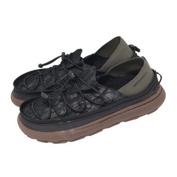 Merrell 水陸休閒鞋 Hut Moc 2 Packable RMT SE 男鞋 黑 拉鍊 ML00004971