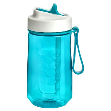 TRUDEAU 輕攜好握運動水壺  450ml  1個  藍色