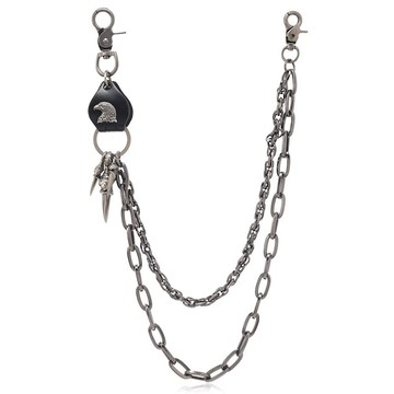BADLIFE Eagle chain 腰鍊 褲鍊男女朋克街舞牛仔項鏈