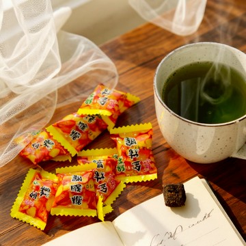 健康本味 德合記 綠茶金桔果 綠茶金桔喉糖 喉糖 綠茶喉糖 金桔 零食