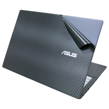 EZstick ASUS K3607 K3607VJ 黑色卡夢膜機身貼 (DIY包膜)
