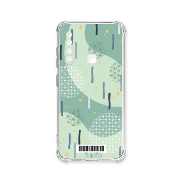 A系列(其他) 殼 TRON 三星 A9 (2018) 日系和風圓點落雨系列  載具 四角防摔殼 手機殼