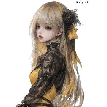 【2 月新品 2】07-092-0135 人物貼紙 黃色 x 黑色