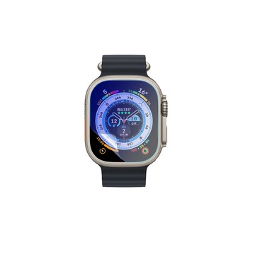 o-one 【護眼小螢膜】APPLE Watch Ultra 抗藍光手錶保護貼 全新升級 划痕自動修復 軟膜(2入)