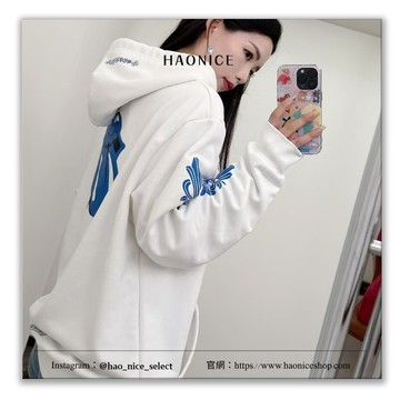 【HAO NICE】美國奢侈品牌Chrome Hearts24FW  秋冬新款克羅心聯名滾石背後大舌頭款拉斯維加斯限定長袖 帽T