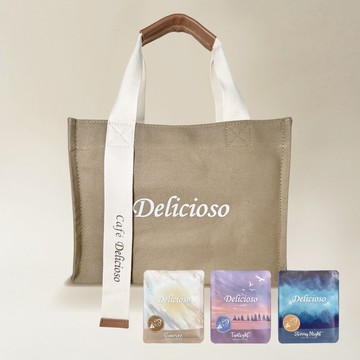 陪伴你每個早晨【德里斯 Delicioso】托特包好咖系列濾掛咖啡 - 30入組 早餐 點心 上班 提神 溫暖 咖啡 濃郁 香醇 職場禮 伴手禮 禮品推薦