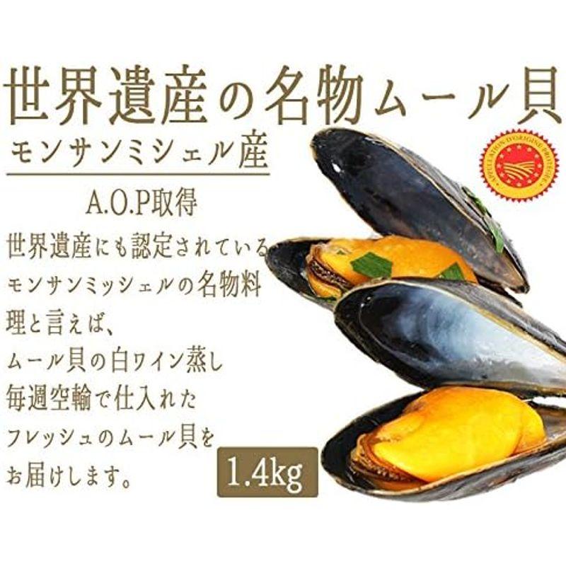 東京468食材 11 3-11 6限定出荷モンサンミッシェル ムール貝 (フレッシュ ムール貝）活ムール貝 フランス モンサンミ