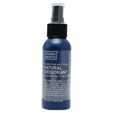 NOOSA BASICS 腋下噴霧 茶樹 100ml 天然成分 溫和不刺激 男女適用 便攜式  1瓶