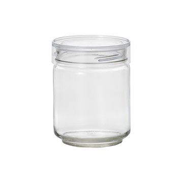 ADERIA 日本進口抗菌密封寬口玻璃罐 透明  1入  750ml