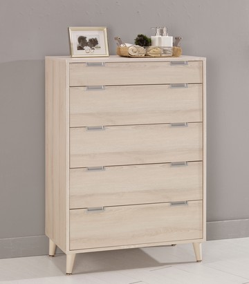 【歐風別館】愛莎2.7尺五斗櫃【基隆至台中免運費】